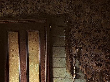 Bedroom door, Saltwater Creek