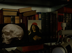 Bookcase, no. 1, Study