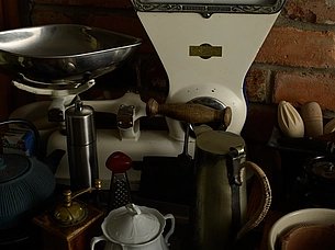 Writing desk, Kitchen