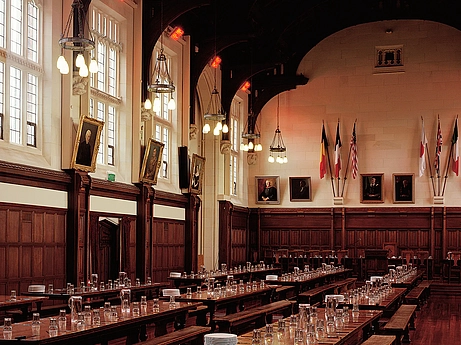 Interior, Christ’s College Dining Hall, Christchurch