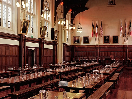 Interior, Christ’s College Dining Hall, Christchurch