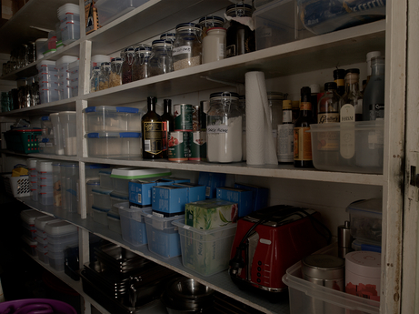 Shelves, no. 3, Kitchen