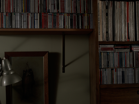 Shelves, no. 1, Sitting room