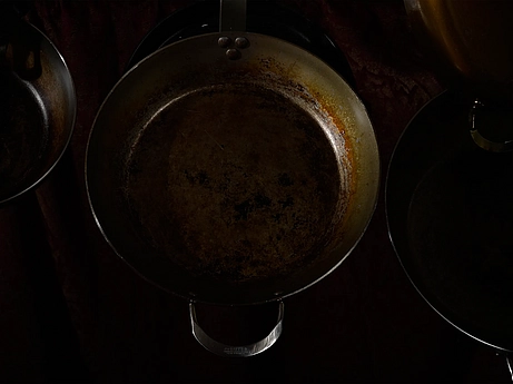 Pans, carbon steel, Kitchen