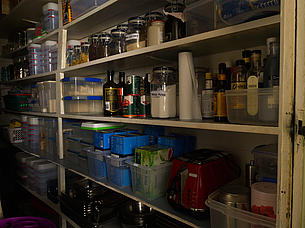 Shelves, no. 3, Kitchen
