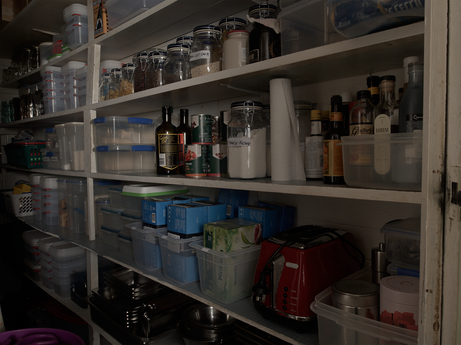 Shelves, no. 3, Kitchen