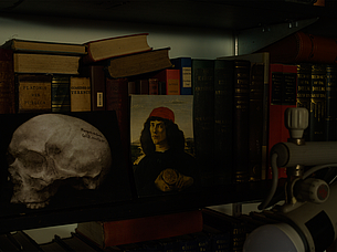 Bookcase, no. 1, Study