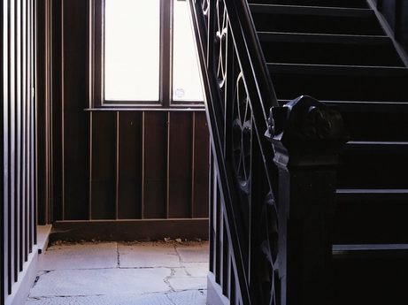 North stairway, Canterbury Provincial Government Buildings, Christchurch