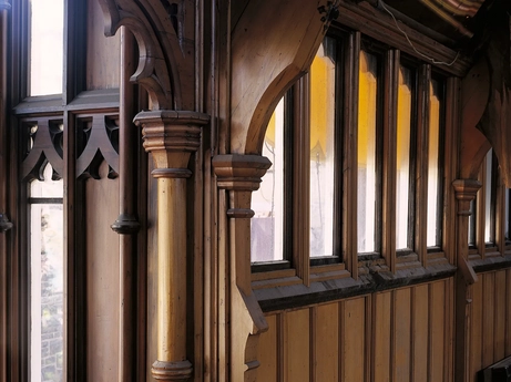 Oriel window, Canterbury Provincial Government Buildings, Christchurch