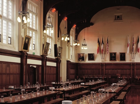 Interior, Christ’s College Dining Hall, Christchurch