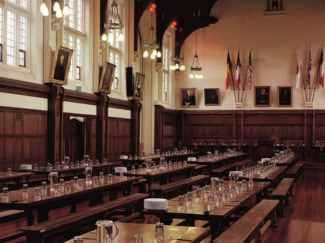 Interior, Christ’s College Dining Hall, Christchurch