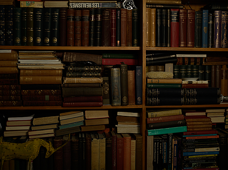 Bookcase, no. 2, Bedroom