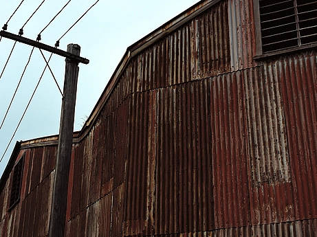 Iron storage building no. 2, Wood's Mill, Addington