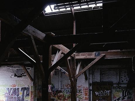 Ironbark post and beam, Wood’s Mill, Addington