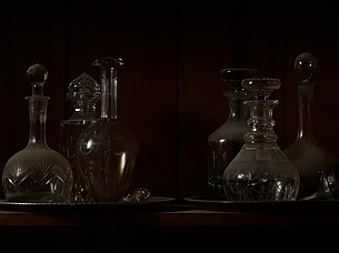 Shelves, no. 2, Sitting room