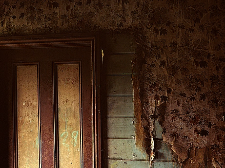 Bedroom door, Saltwater Creek