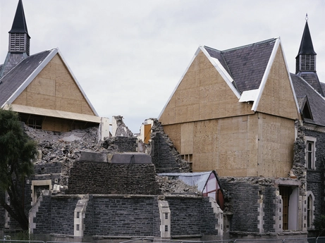 South West corner, Cranmer Court, Christchurch