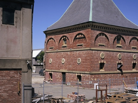 North and East façade, Ward’s Brewery, Christchurch